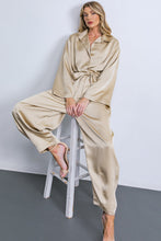 Load image into Gallery viewer, POWERFUL CHARM WOVEN SATIN PANTS
