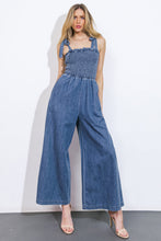 Load image into Gallery viewer, GETTING IT DONE DENIM JUMPSUIT
