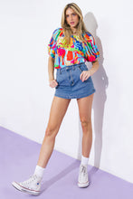 Load image into Gallery viewer, SUNNY ROMANCE DENIM SKORT
