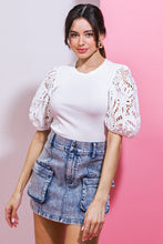 Load image into Gallery viewer, GETTING INTO THE GROOVE KNIT TOP
