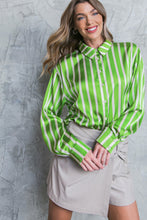 Load image into Gallery viewer, NOTHING TO REGRET SATIN WOVEN TOP
