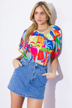 Load image into Gallery viewer, GRACEFUL BEAUTY WOVEN TOP
