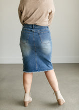 Load image into Gallery viewer, Farrah Denim Midi Skirt - FINAL SALE
