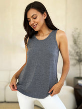 Load image into Gallery viewer, Basic Bae Full Size Round Neck Curved Hem Tank
