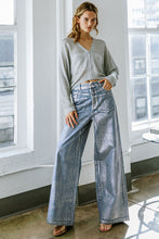 Load image into Gallery viewer, PEACE AND JOY DENIM PANTS
