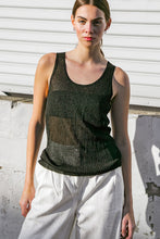 Load image into Gallery viewer, BLISSFUL LOVE WOVEN TANK TOP
