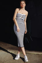 Load image into Gallery viewer, SHORELINE SEASHELL MIDI DRESS
