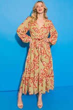 Load image into Gallery viewer, BOOST OF CONFIDENCE WOVEN MIDI DRESS
