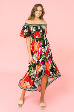 Load image into Gallery viewer, WHAT I LIKE ABOUT YOU FLORAL MIDI DRESS
