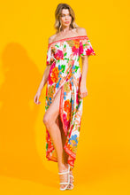 Load image into Gallery viewer, WHAT I LIKE ABOUT YOU FLORAL MIDI DRESS
