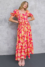 Load image into Gallery viewer, RUN TOWARDS LOVE POPLIN ANKLE DRESS
