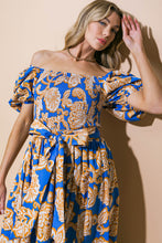 Load image into Gallery viewer, RUN TOWARDS LOVE POPLIN ANKLE DRESS
