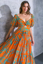 Load image into Gallery viewer, REMARKABLE ENTRANCE WOVEN MIDI DRESS
