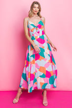 Load image into Gallery viewer, BLUE OCEAN BEACH WOVEN MIDI DRESS
