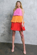 Load image into Gallery viewer, OUTSTANDING EFFORT WOVEN MINI DRESS
