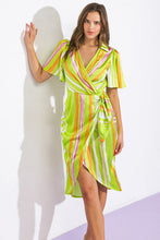 Load image into Gallery viewer, ROMANCE DREAMER SATIN WOVEN MINI DRESS
