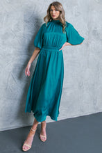 Load image into Gallery viewer, PETAL PROWESS WOVEN MIDI DRESS
