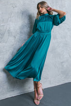 Load image into Gallery viewer, PETAL PROWESS WOVEN MIDI DRESS
