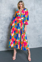 Load image into Gallery viewer, FIND YOUR FLOWERS WOVEN MIDI DRESS
