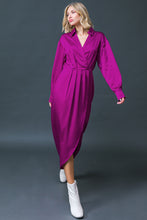 Load image into Gallery viewer, TOO GOOD TO BE TRUE WOVEN MIDI DRESS
