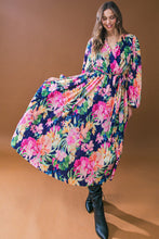 Load image into Gallery viewer, BREATHTAKING MOMENT WOVEN PLISSE MIDI DRESS
