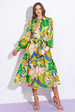Load image into Gallery viewer, DESIRABLE STYLE WOVEN MIDI DRESS
