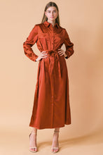 Load image into Gallery viewer, IT'S YOUR PLACE WOVEN MIDI DRESS
