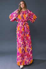 Load image into Gallery viewer, CHANGING LOCATIONS WOVEN MAXI DRESS
