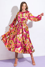 Load image into Gallery viewer, SEARCHING FOR THE ONE WOVEN MIDI DRESS
