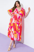 Load image into Gallery viewer, STILL IN TO YOU WOVEN MIDI DRESS
