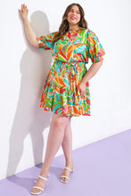 Load image into Gallery viewer, TIME TO START WOVEN MINI DRESS
