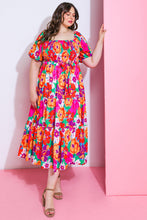 Load image into Gallery viewer, EVERYONE&#39;S DESIRE WOVEN MIDI DRESS

