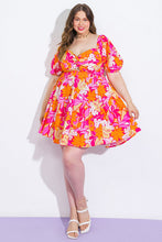 Load image into Gallery viewer, SWEET HARMONY WOVEN MINI DRESS
