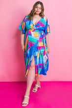 Load image into Gallery viewer, PRACTICING LOVE WOVEN MIDI DRESS
