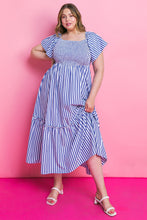Load image into Gallery viewer, ALWAYS A VIBE WOVEN MIDI DRESS
