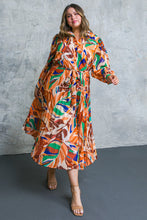 Load image into Gallery viewer, INTOXICATING AURA WOVEN MIDI DRESS
