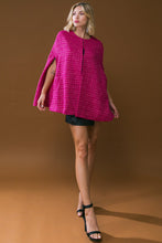 Load image into Gallery viewer, SUNSET DANCE TWEED CAPELET
