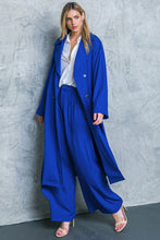 Load image into Gallery viewer, BOSS BABE WOVEN TRENCH COAT
