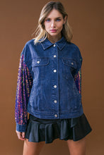 Load image into Gallery viewer, WALKING THE WALK DENIM JACKET
