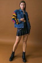 Load image into Gallery viewer, CLASSICALLY CHIC WASHED DENIM JACKET
