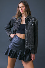 Load image into Gallery viewer, BE TRUE TO YOU DENIM JACKET
