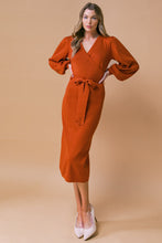 Load image into Gallery viewer, ADORABLE IDEAL SWEATER MIDI DRESS
