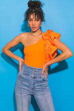 Load image into Gallery viewer, DREAMWORLD OFF THE SHOULDER WOVEN BODYSUIT
