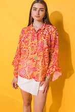 Load image into Gallery viewer, I'LL ALWAYS REMEMBER WOVEN OVERSIZED TOP
