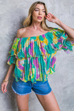 Load image into Gallery viewer, MAGNOLIA SANTA CATERINA WOVEN TOP
