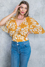 Load image into Gallery viewer, LET THE LIGHT IN BROWN WOVEN TOP
