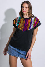 Load image into Gallery viewer, HOW I'M FEELING BLACK KNIT TOP
