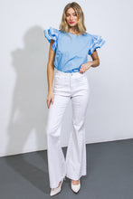 Load image into Gallery viewer, NICE AS CAN BE WOVEN TOP
