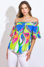 Load image into Gallery viewer, HOME OF THE FREE WOVEN TOP
