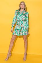 Load image into Gallery viewer, FAIRYTALE LOVE SATIN MINI DRESS
